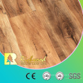 Piso de madera laminada laminada raspado mano del arce del piso 12.3mm del arce